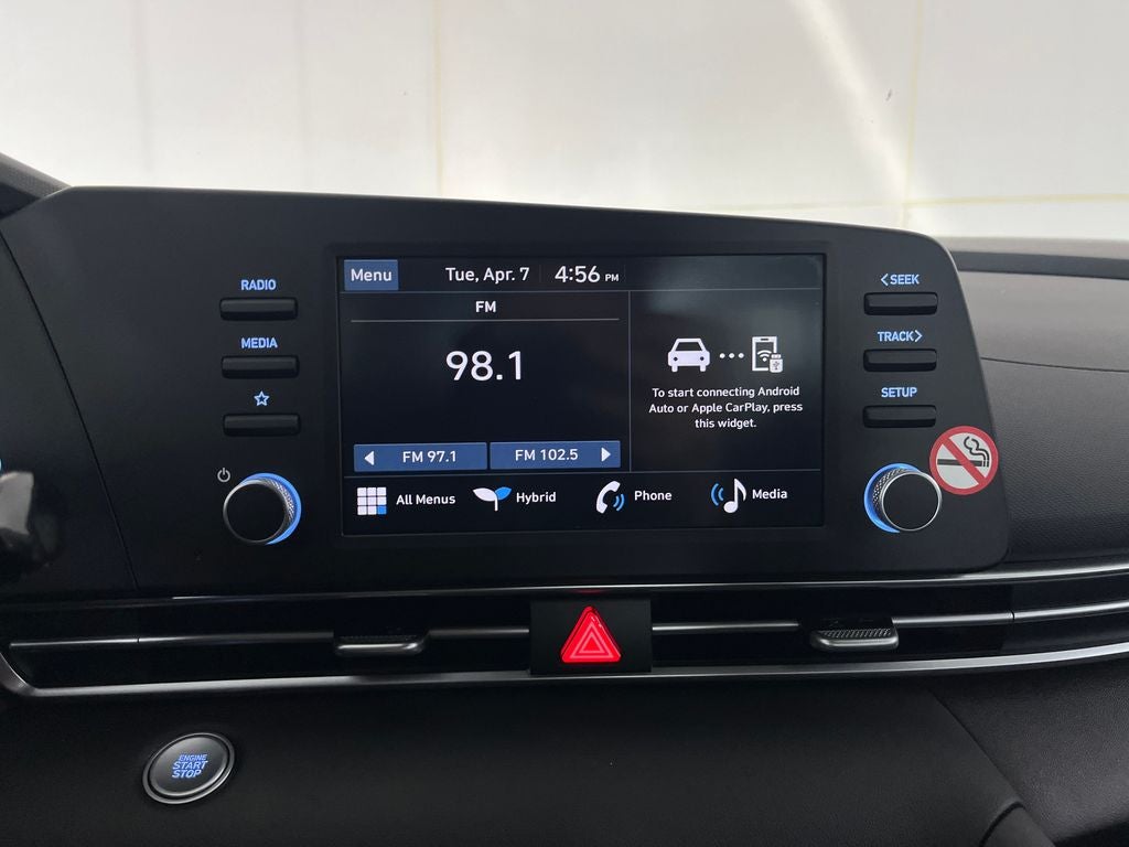 2025 Hyundai Elantra Hybrid Blue