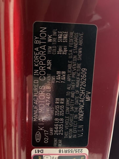 2017 Kia Sportage EX