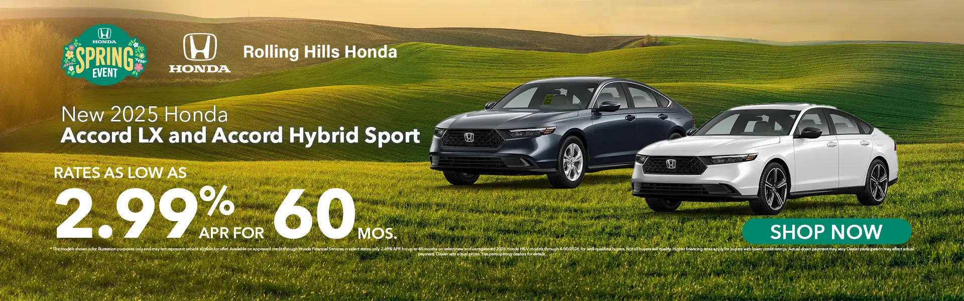 New 2025 Honda Accord LX and Accord Hybrid Sport