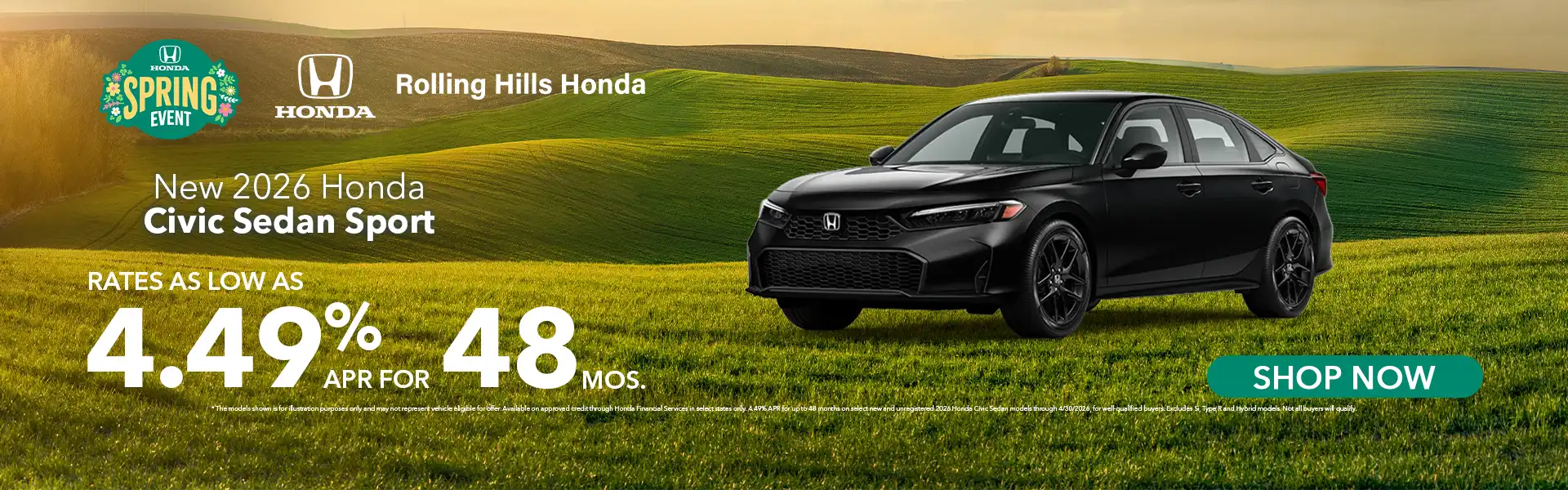 2026 Honda Civic Sedan Sport