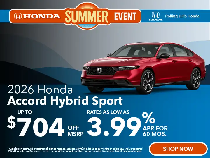 2026 Honda Accord Hybrid Sport