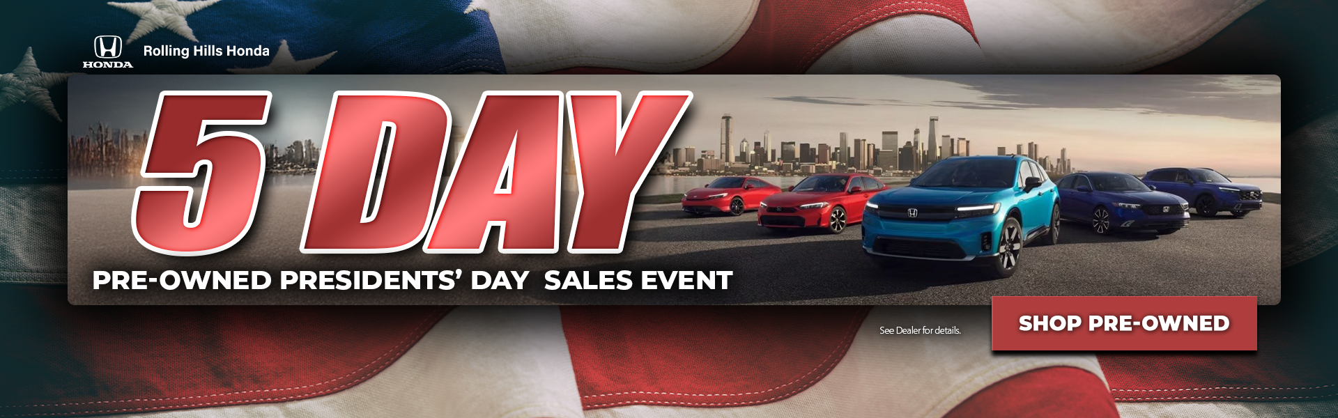 5 Day Sales event