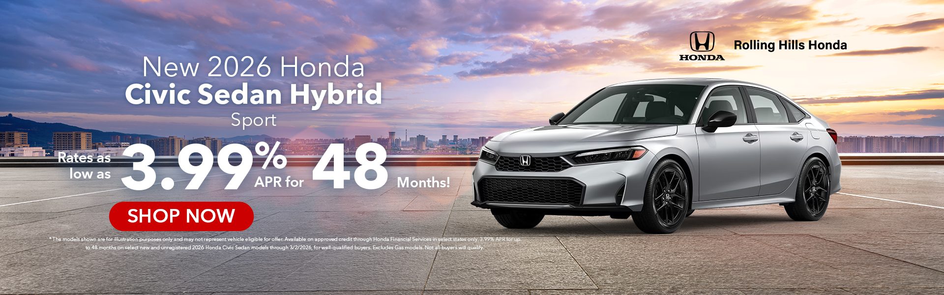 New 2026 Honda Civic Sedan Hybrid