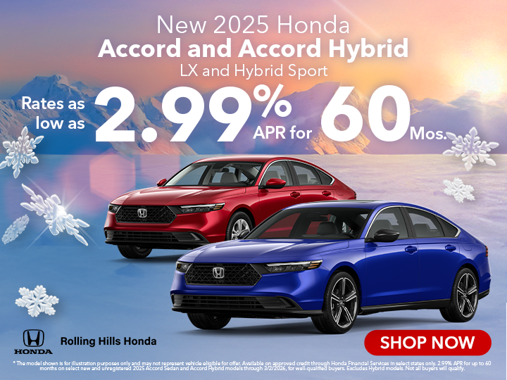 2025 Honda Accord and Accord Hybrid