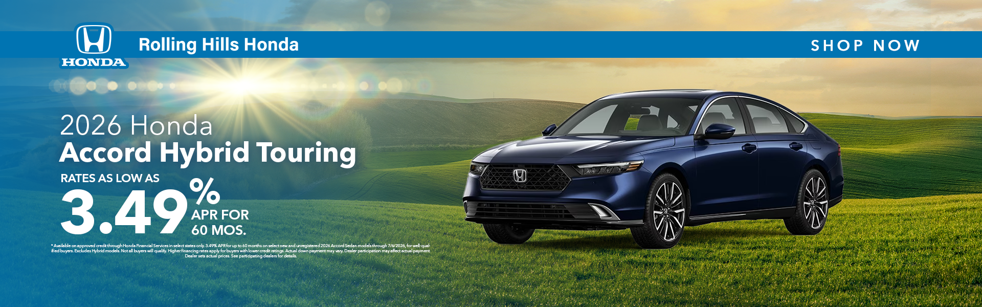 2026 Honda Accord Hybrid Touring