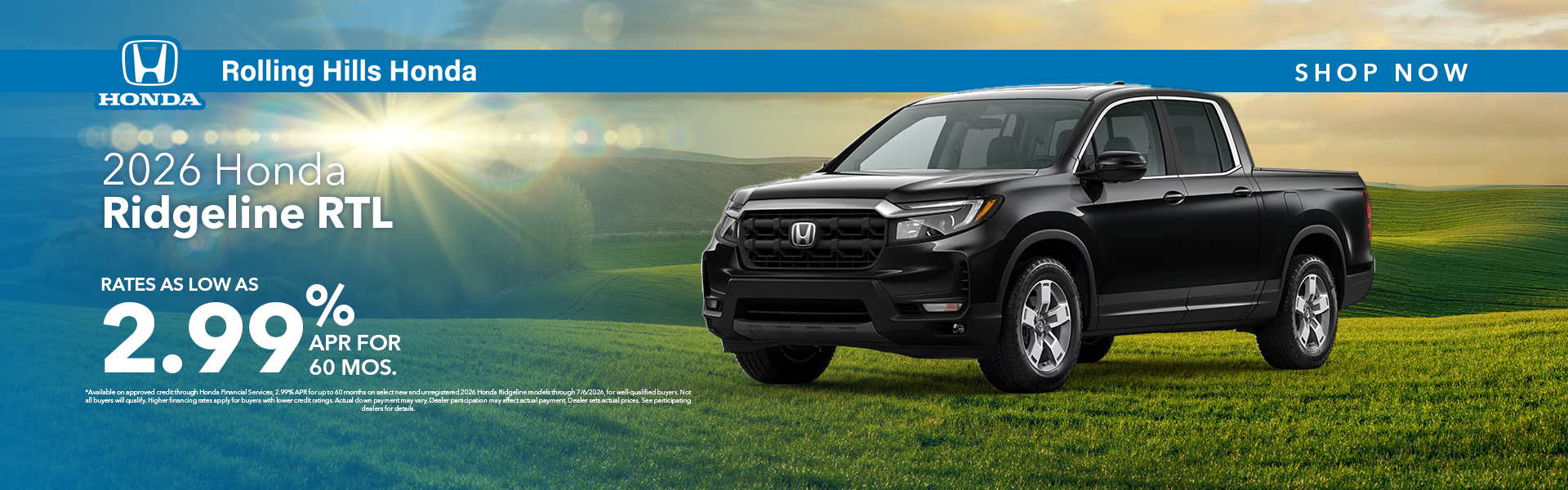 2026 Honda Ridgeline RTL