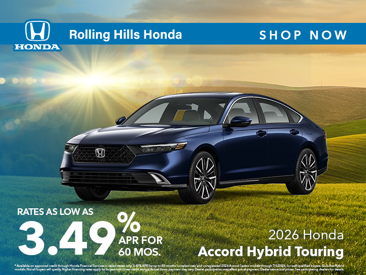 2026 Honda Accord Hybrid Touring