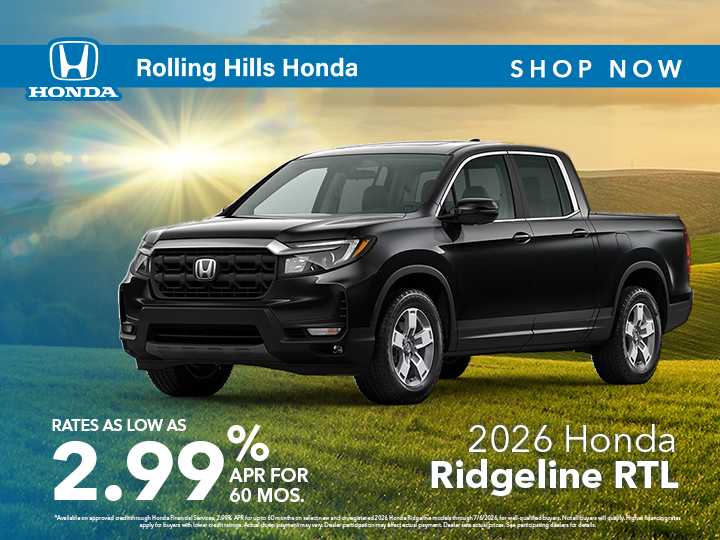 2026 Honda Ridgeline RTL