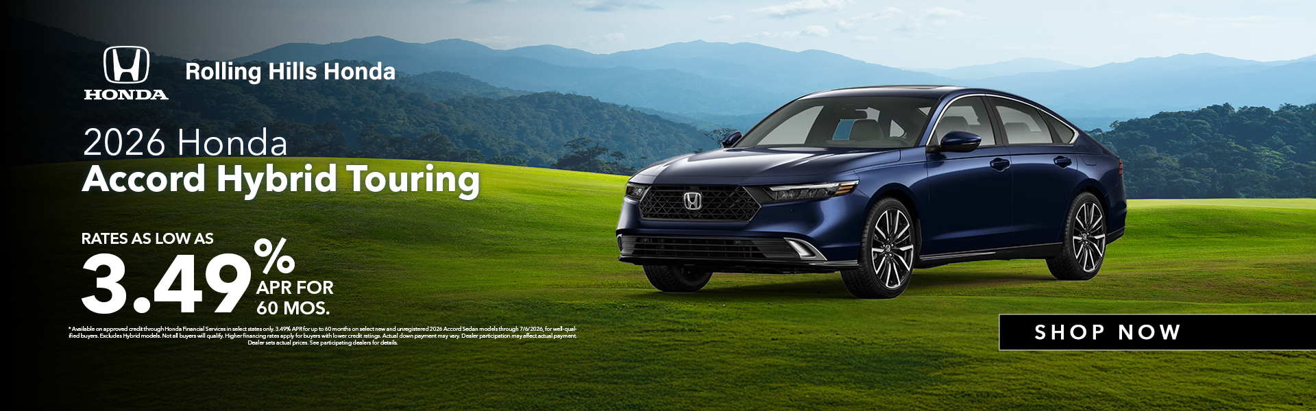 2026 Honda Accord Hybrid Touring